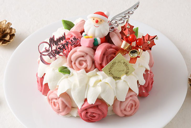 ローズガーデンプレミアム　クリスマス2021　イチゴのケーキ